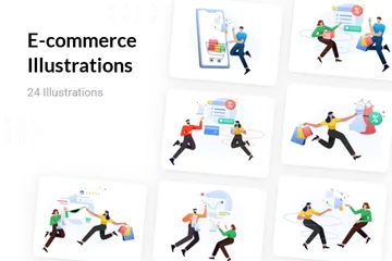 E-commerce Illustration Pack