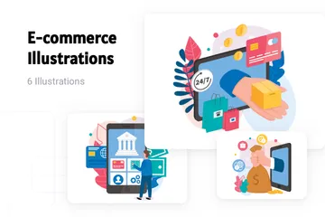 E-commerce Illustration Pack