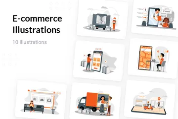 E-commerce Illustration Pack