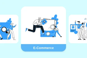 E-Commerce Illustration Pack