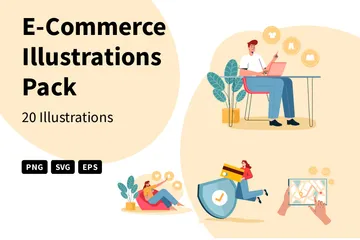 E-Commerce Illustration Pack