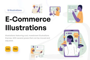 E-Commerce Illustration Pack