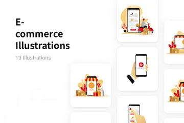 E-commerce Illustration Pack