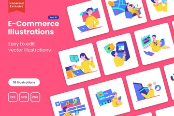 E-Commerce Vol.1 Illustration Pack