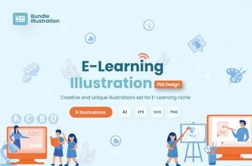 E-Learning Illustration Pack