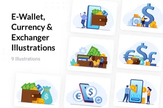 E-Wallet, Currency & Exchanger