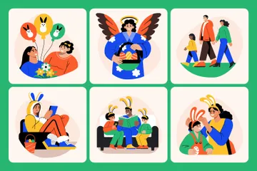 Easter Illustration Pack