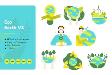 Eco Earth V2 Illustration Pack