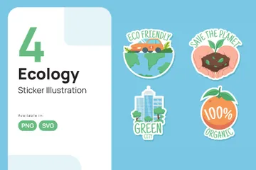 Écologie Pack d'Illustrations