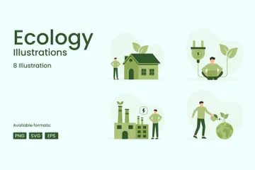 Écologie Illustration Pack