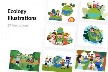 Ecology Illustration Pack