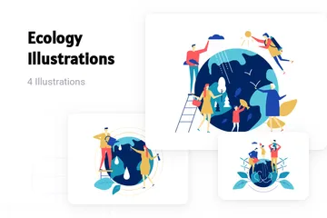 Ecology Illustration Pack