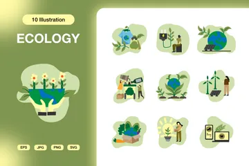 Ecology Illustration Pack