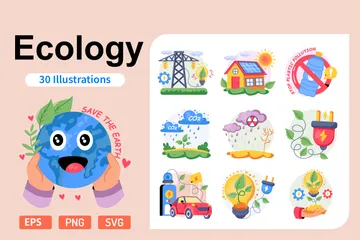 Ecology Illustration Pack