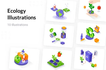 Ecology Illustration Pack