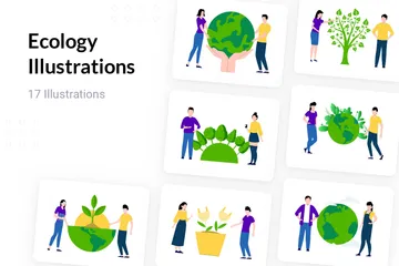 Ecology Illustration Pack