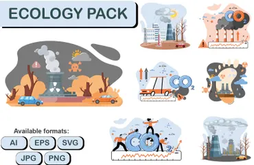 Ecology Pack Illustration Pack