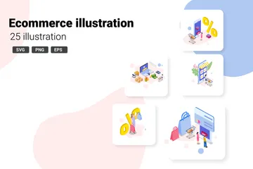 Ecommerce Illustration Pack