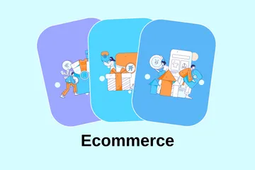 Ecommerce Illustration Pack