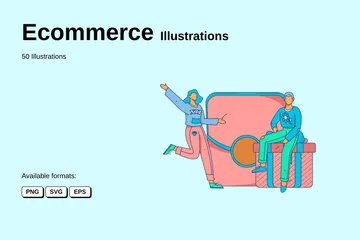 Ecommerce Illustration Pack