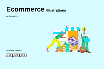 Ecommerce Illustration Pack