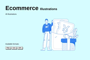 Ecommerce Illustration Pack