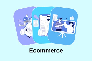 Ecommerce Illustration Pack