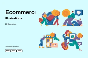 Ecommerce Illustration Pack