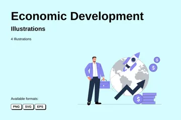 Economic Development Illustration Pack