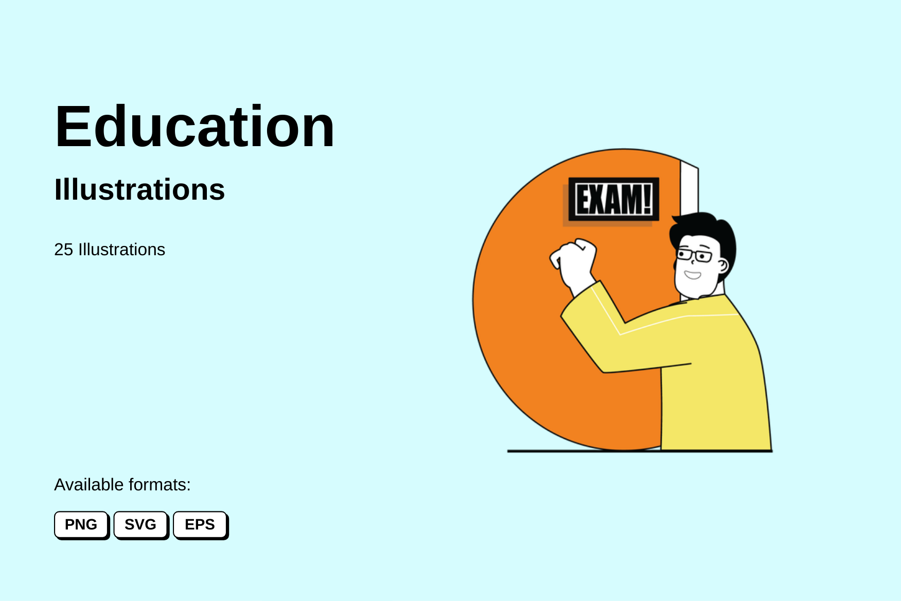 Premium Education Illustration pack from School & Education Illustrations