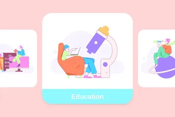 Éducation Pack d'Illustrations