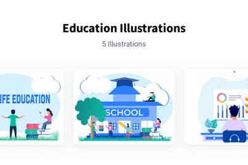 Éducation Pack d'Illustrations