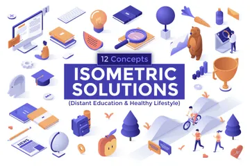 Education And Healthcare Illustration Pack