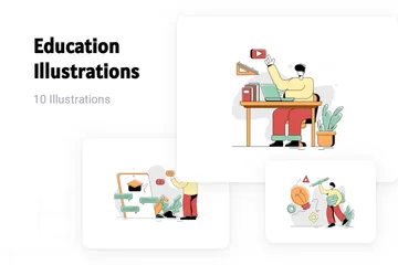 Education Illustration Pack