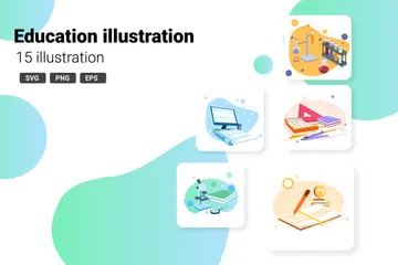 Education Illustration Pack