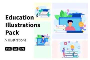 Education Illustration Pack