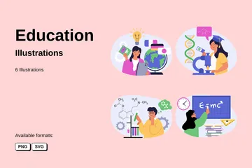 Education Illustration Pack