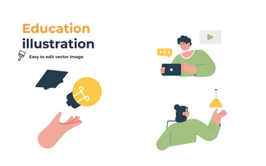 Education Illustration Pack