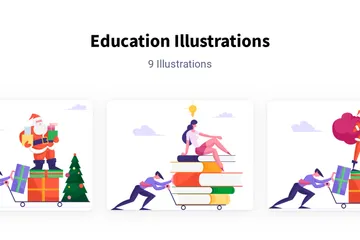 Education Illustration Pack