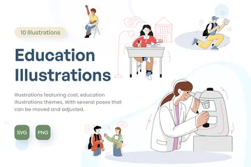 Education Illustration Pack