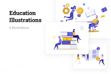 Education Illustration Pack