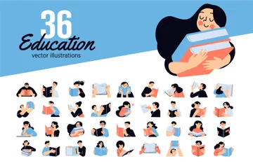 Education Illustration Pack