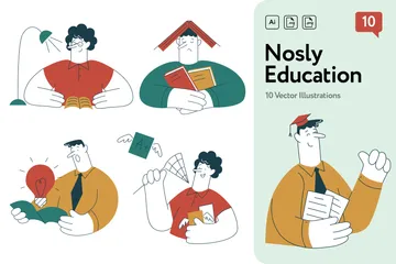 Education Illustration Pack