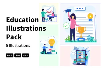 Education Illustration Pack