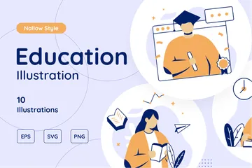 Education Illustration Pack