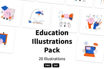 Education Illustration Pack