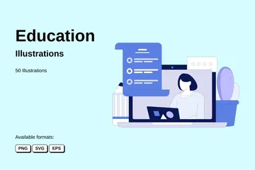 Education Illustration Pack