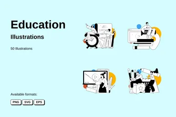 Education Illustration Pack