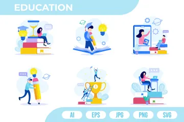 Education Illustration Pack