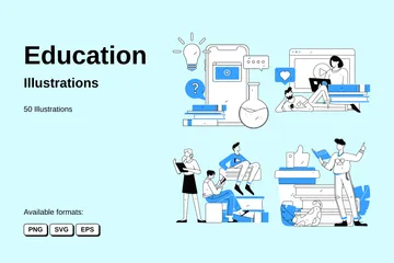 Education Illustration Pack